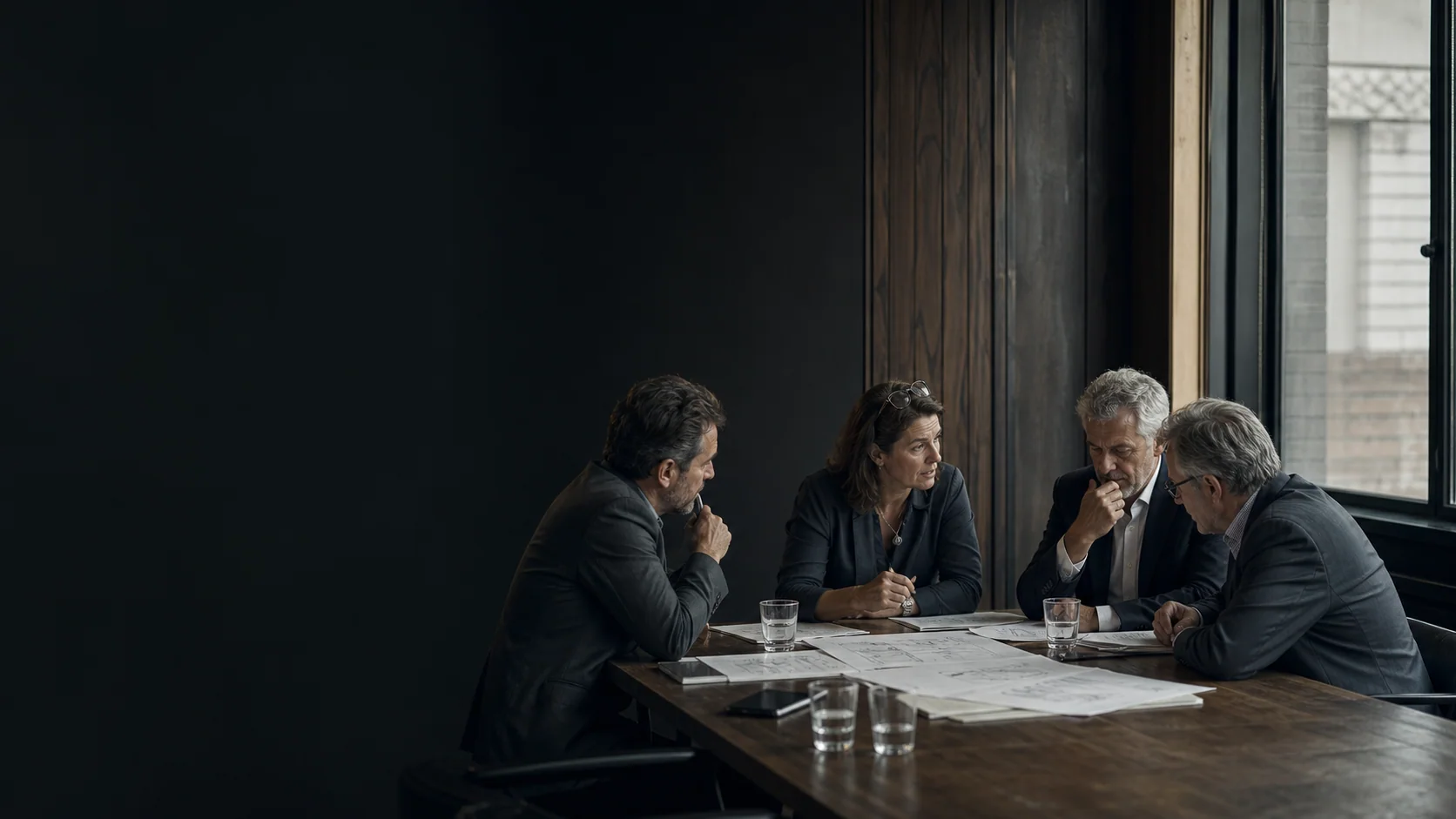 A clinician, regulatory adviser, commercial operator and technologist working together